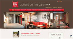 Desktop Screenshot of lorient-hotel.com